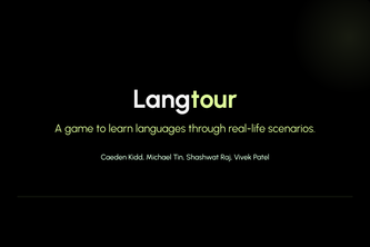 Langtour: A game to learn languages in real-life scenarios. avatar