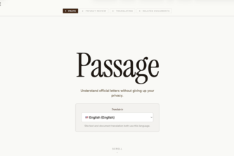 Passage avatar