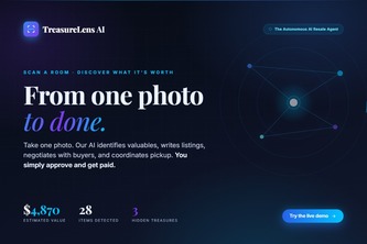 TreasureLens AI project cover