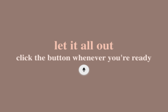 Let It Out project cover