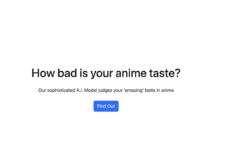 Rate MyAnimeList project cover