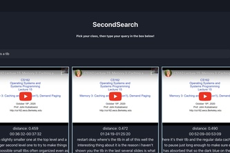 SecondSearch project cover