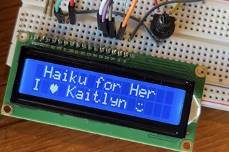 Haiku for Her project cover