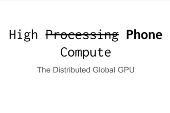 HPC: High Phone Computing avatar