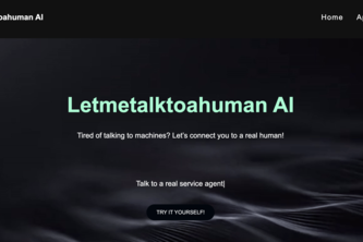 Letmetalktoahuman AI avatar