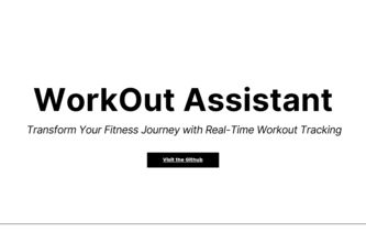 Workout Assistant project cover