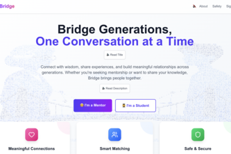 Bridge project cover