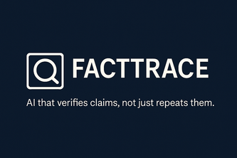FactTrace - Because truth deserves speed project cover