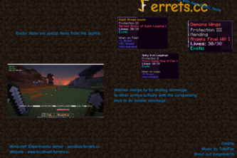 Ferrets.cc the exotics patch project cover