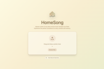 homesong project cover