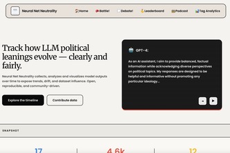 Neural Net Neutrality project cover