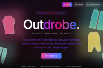 Outdrobe project cover