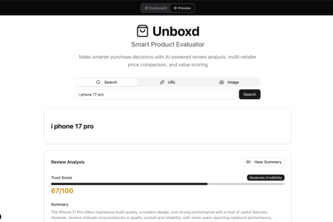 Unboxd project cover