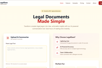 LegalEase project cover