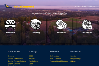 CruzConnect project cover