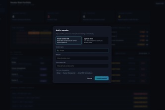 Argus — Autonomous Third-Party Risk Management Workforce avatar