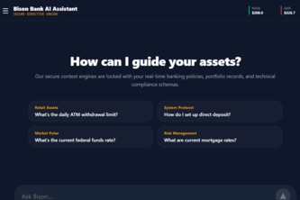 Bison Bank AI Bank Assistant project cover