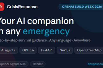 CrisisResponse project cover