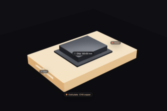 Hexkey - AI copilot for direct-to-chip liquid cooling project cover