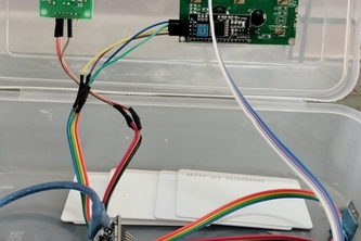 Iot based smart shopping system project cover
