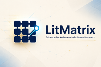 LitMatrix - Evidence-Aware Research Intelligence Platform project cover