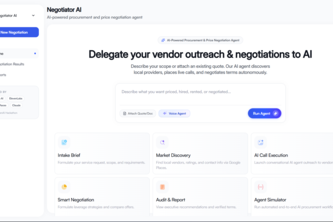 Negotiator AI avatar