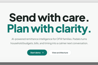Padalo: AI-Powered Remittance Intelligence project cover