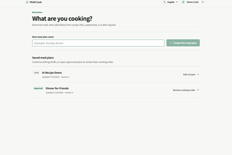 PEAR cook project cover