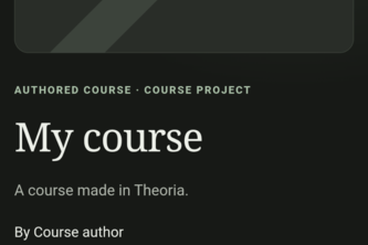 MCF and Theoria project cover