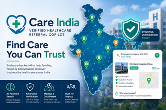 Care India: Verified Healthcare Referral Copilot project cover