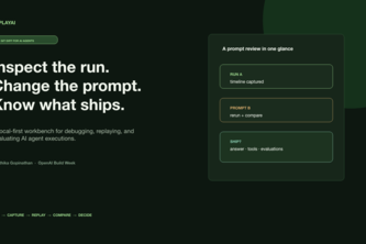 ReplayAI , Time travel for AI agents. project cover