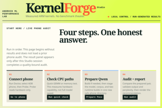 Kernel Forge Studio project cover