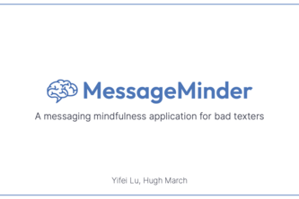 MessageMinder project cover