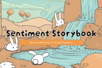 Sentiment Storybook project cover
