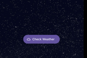Weather app project cover