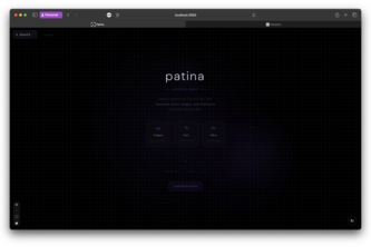 Patina project cover