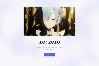 re:zero project cover