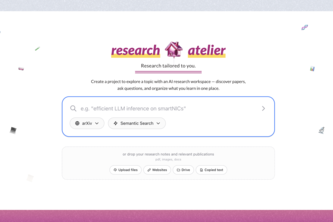 research atelier project cover