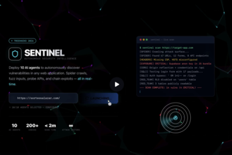 Sentinel project cover