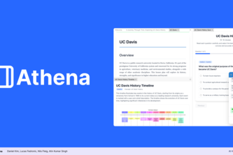 Athena project cover