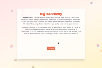 Big Backtivity project cover