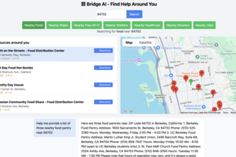 Bridge AI: AI-Powered Social Welfare Locator project cover
