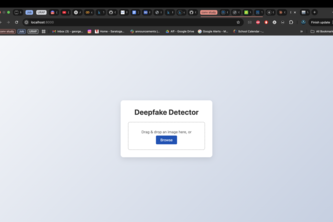 Deepfake Detector project cover
