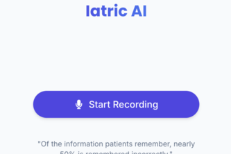 Iatric AI project cover