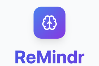 ReMindr project cover